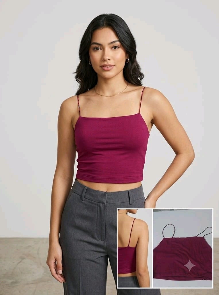 bordo kısa crop