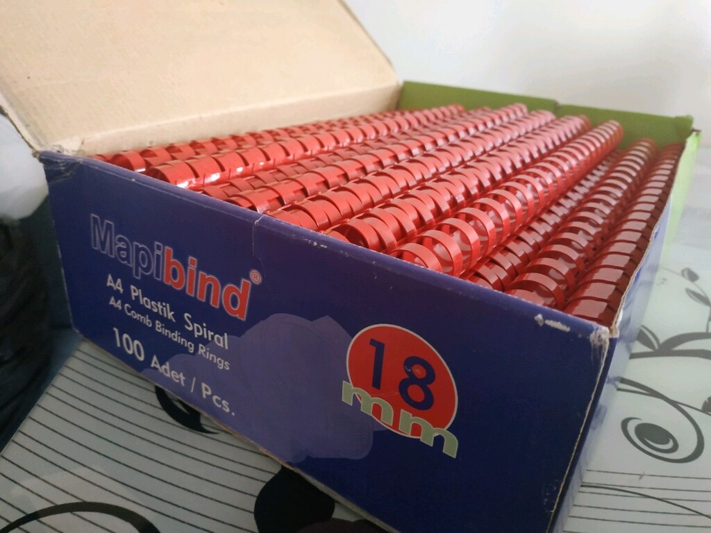 Mapibind 18mm Plastik Spiral (82 ad.) - 2