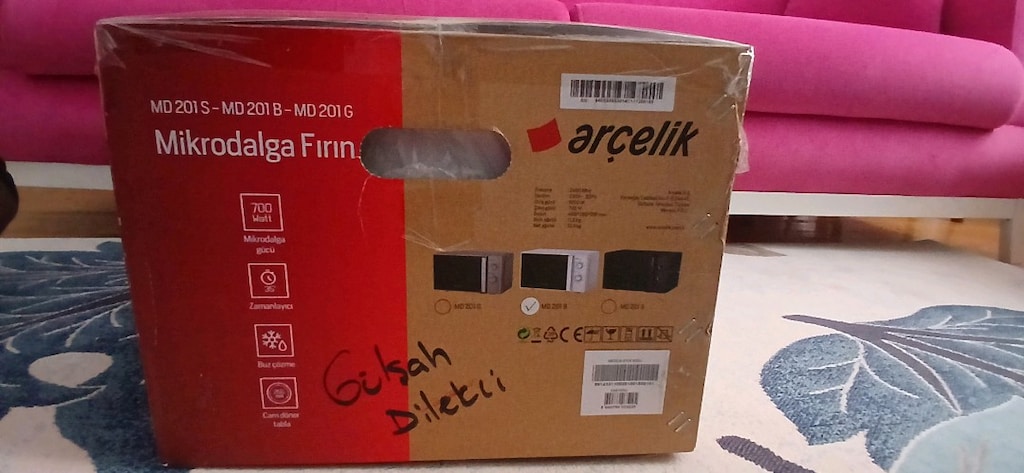 Arçelik Mikrodalga fırın MD 201 B - 2