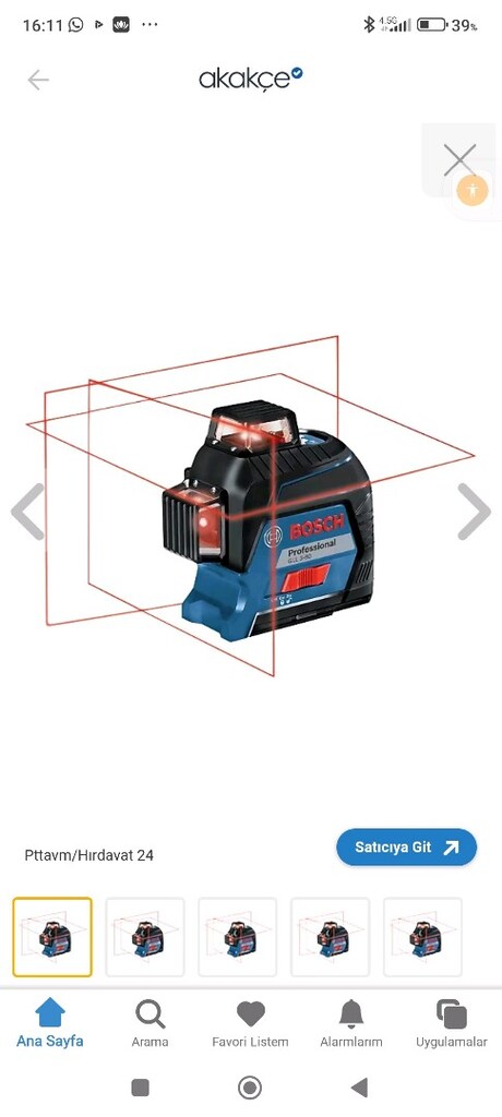BOSCH GLL-80 P LAZER OLCUM CİHAZİ - 2