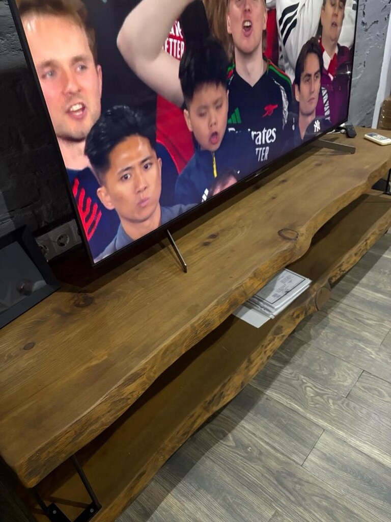 Doğal Kütük Orta Sehpa & TV Ünitesi Takımı - 3