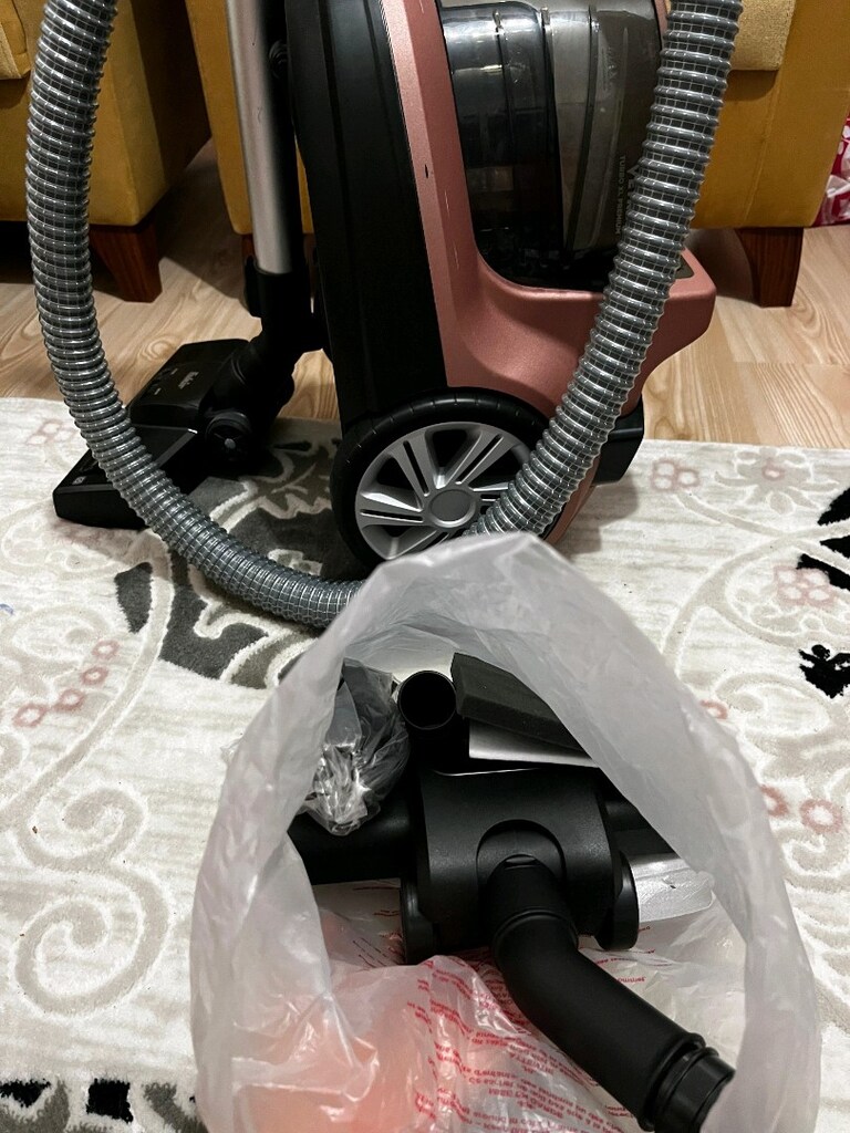 Fakir Veyron Turbo XL premium ışıklı süpürge (mat rose) - 3