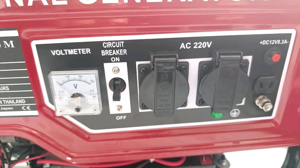 Honda HK 7500 M 7.5 kVA Benzinli Jeneratör – Sıfır Ayarında - 15