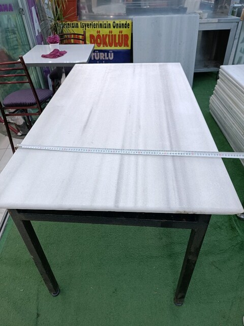 MASA MERMER. İSTET MASA İSTER TEZGAH 1.40CM UZUNLUK 80 CM GENİŞLİK....