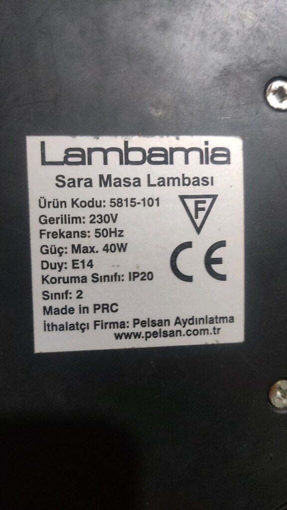Masa Lambası - 3