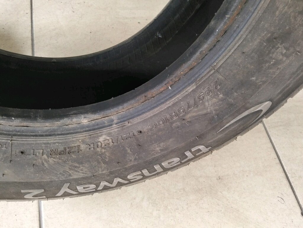 2 adet çıkma lastikler 225/75R16C sıfır gibi lastikler - 5