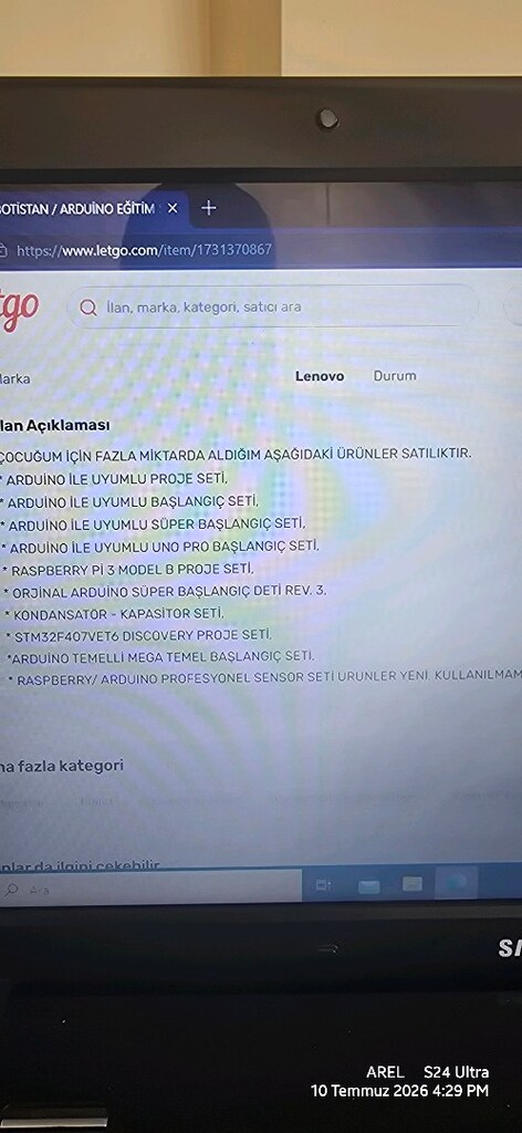 ROBOTİSTAN /ARDUINO EĞİTİM SETLERİ - 14