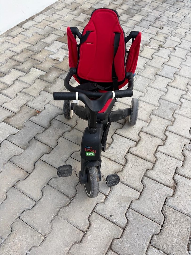 baby toys 3 Tekerlekli evebyn kontrollü bisiklet - 3