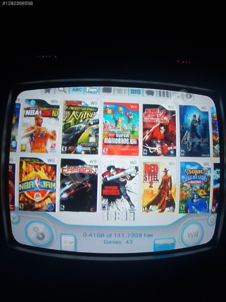 nintendo wii tam set softmode kırık yazılımlı 43 Oyun Yüklü - 5