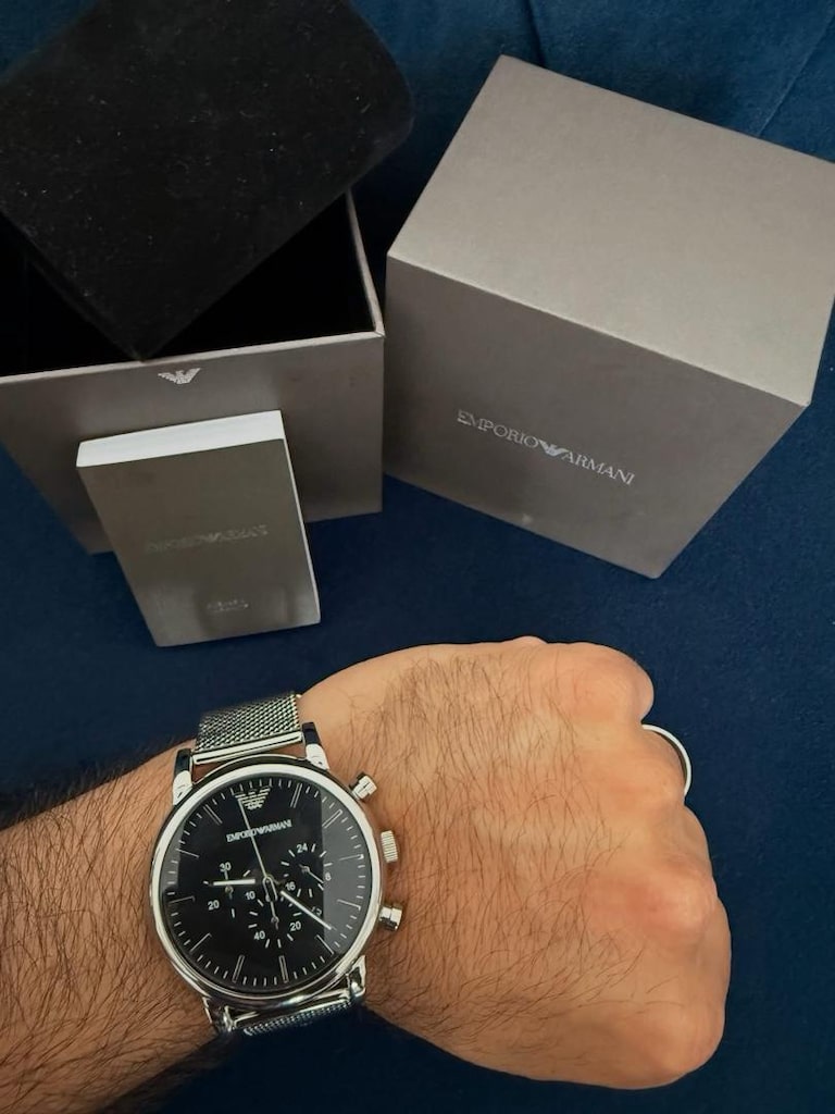 ORJİNAL EMPORİO ARMANİ ERKEK KOL SAATİ - 4
