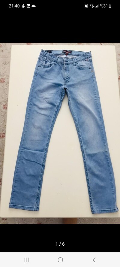us polo erkek çocuk kot pantolon 12yaş