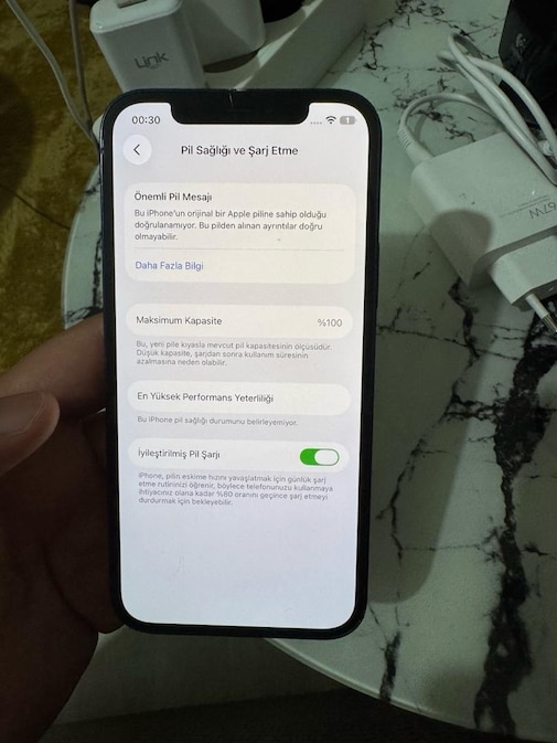 iPhone 12 128 gb siyah