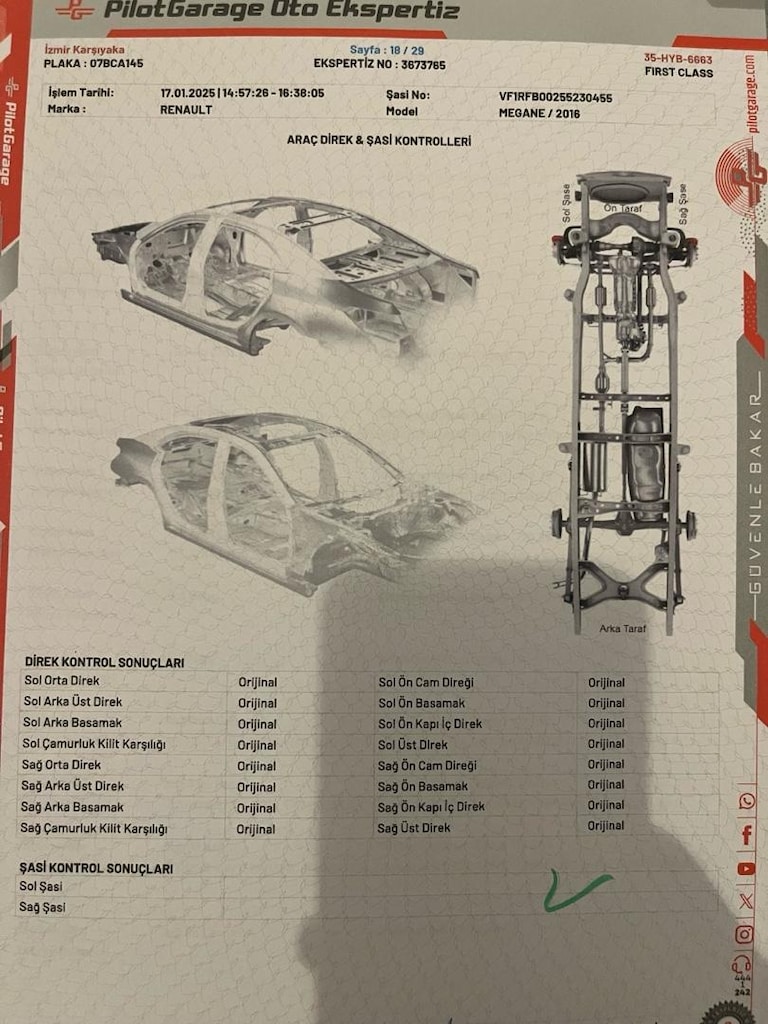 Memurdan Fransız Üretim Otomatik Megane Hb 1.5 dCi 110 Beygir - 12