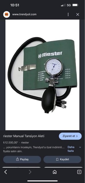 tansiyon Aleti (Riester minimus 3) iyi marka