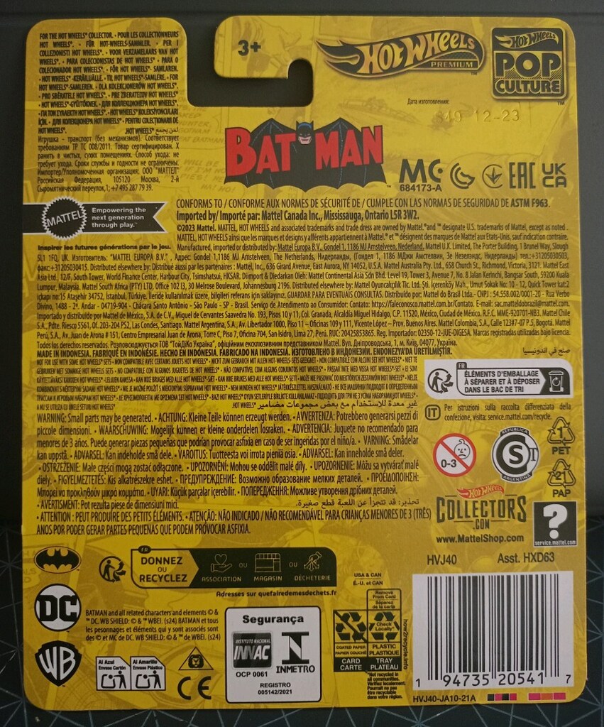 HOT WHEELS FIRST BATMOBILE - 2