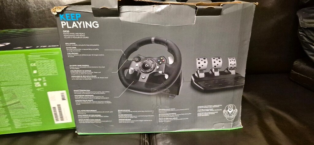 Xbox Series X 1 TB + 2 Orijinal Kol + Logitech G920 Direksiyon Seti - 4