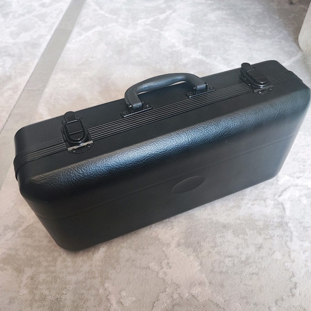 Jinbao Kavisli Soprano Saksafon + Yamaha 5C Ağızlık + Askı - 9