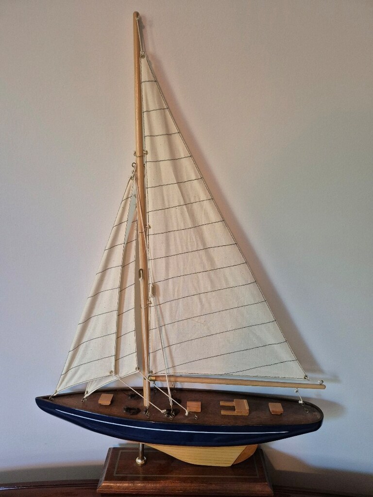 Ahşap yelkenli maket - 2