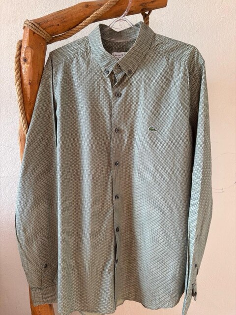 Orijinal Lacoste Slim Fit Gömlek - FR 41 / M - Çok Temiz