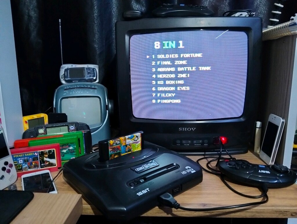 8 in 1 - Sega 16 Bit Kaset - 2