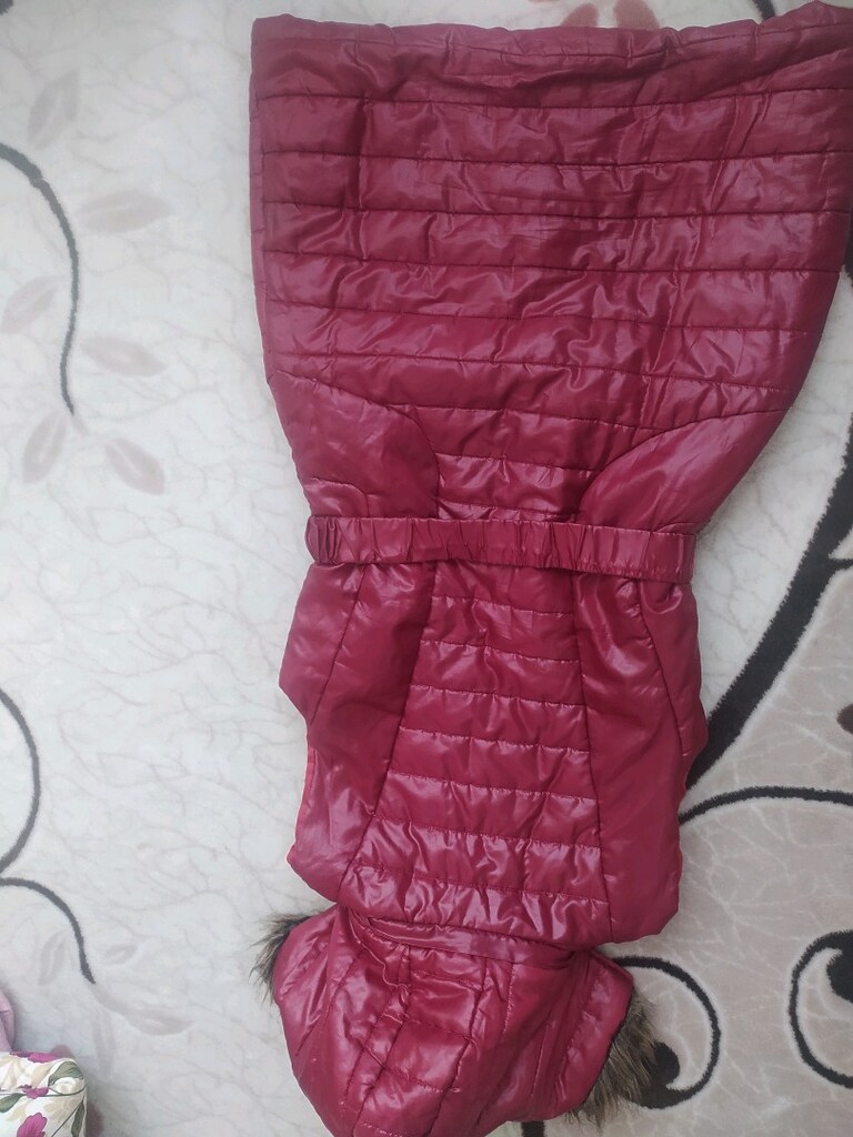 bayan diz altı şişme mont l beden - 2