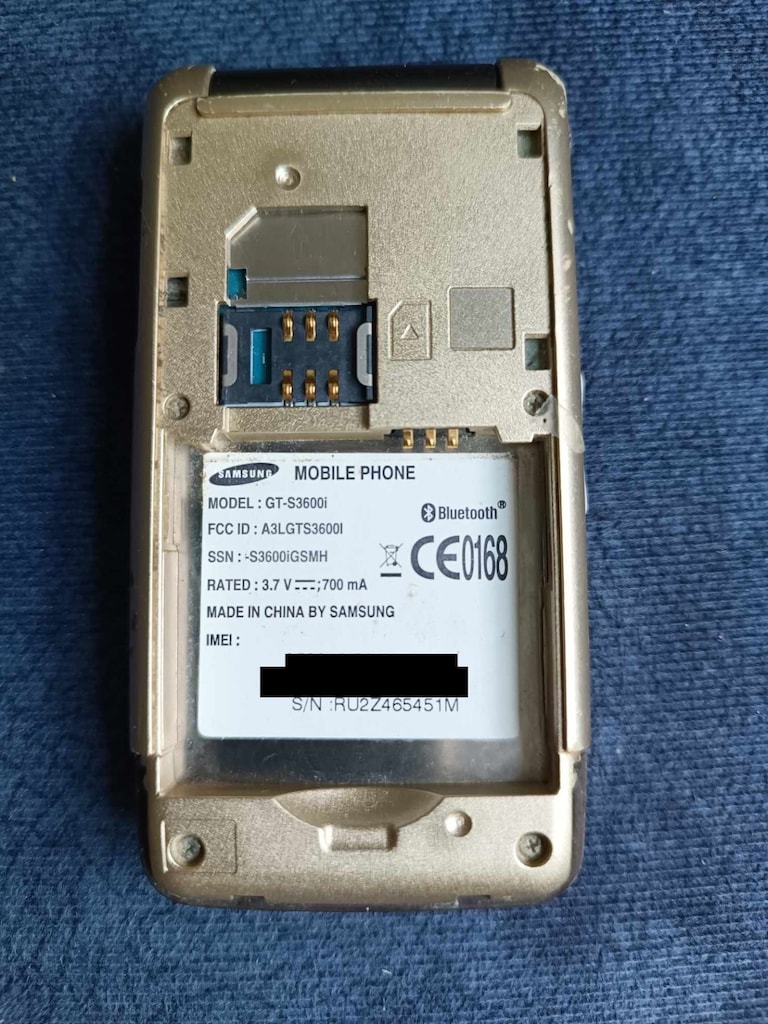 Samsung Cep Telefonu (GT-S3600i) - 6