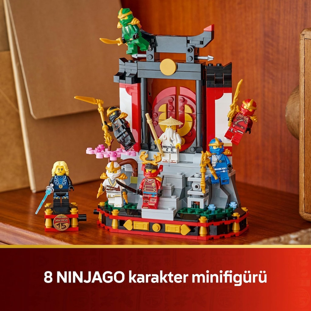 LEGO 71866 NINJAGO Ninja Karakteri Sergileme Modeli 15. Yıl Dönümü - 4