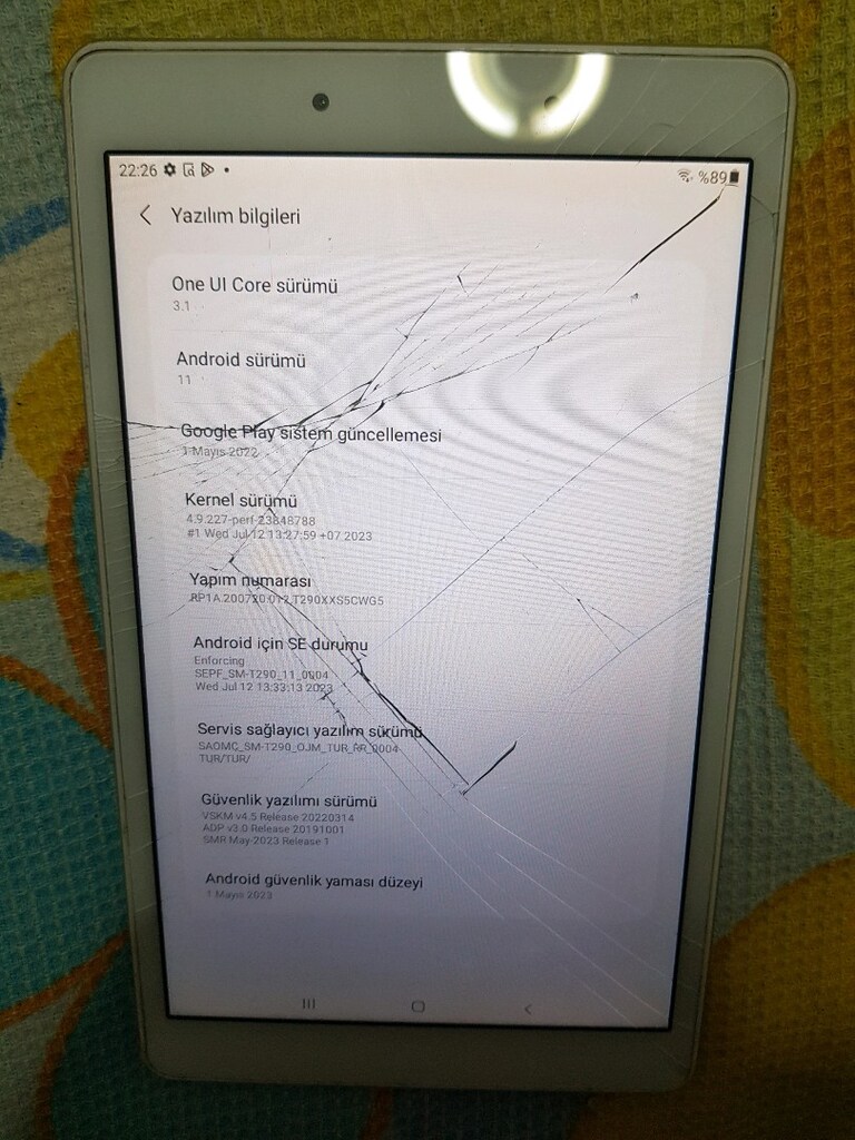 Samsung Galaxy tab A - 7