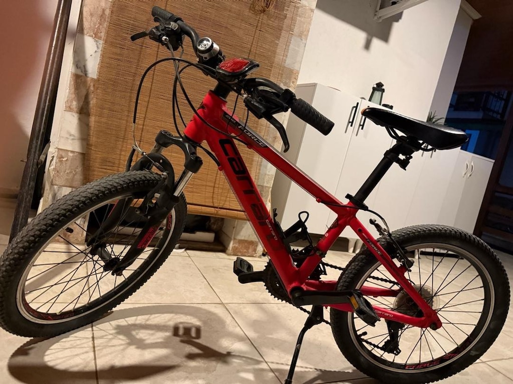 carraro force 200 çocuk bisikleti kırmızı