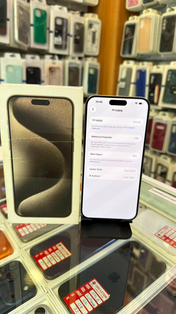 15 Pro Max 256 gb sıfırdan farksız garantili takasa açık - 3