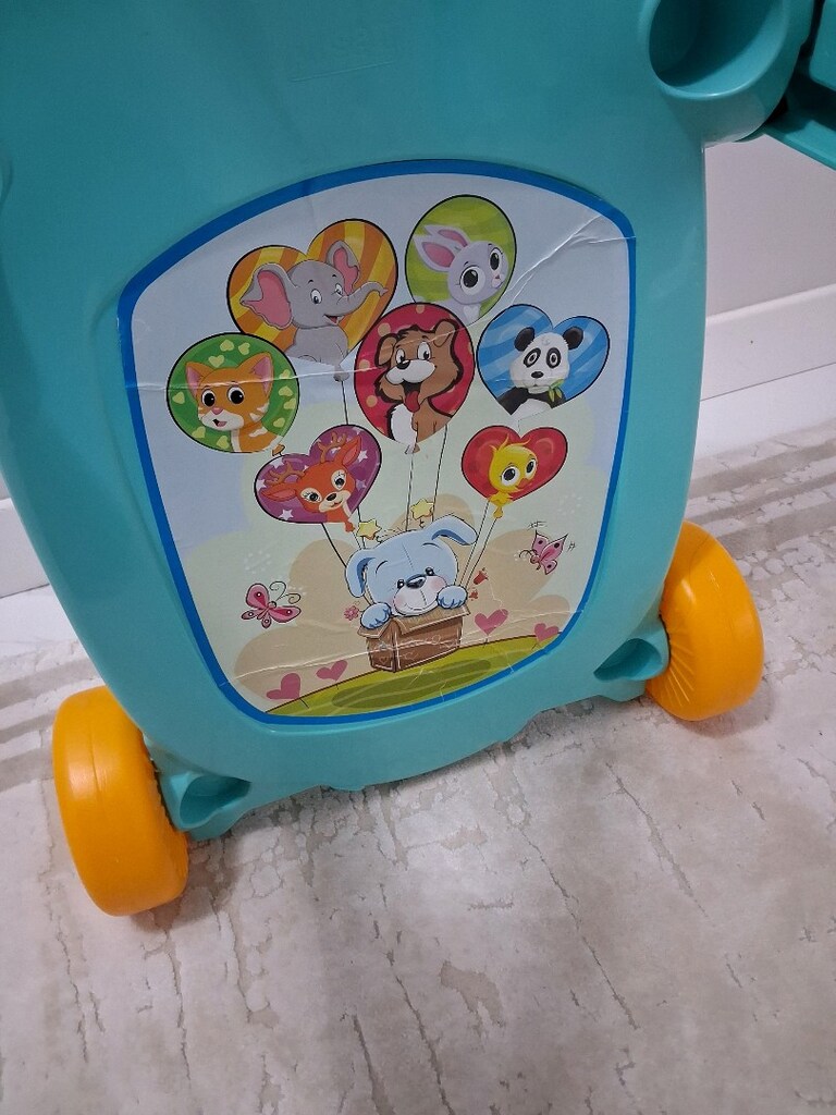yürüteç ilk adım arabası e bebek - 5