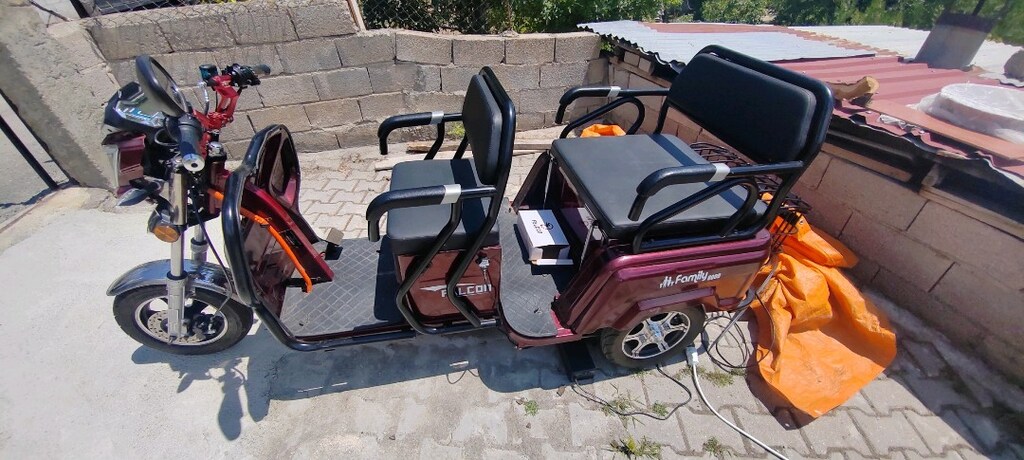 Elektrikli 3 teker motorsiklet - 4