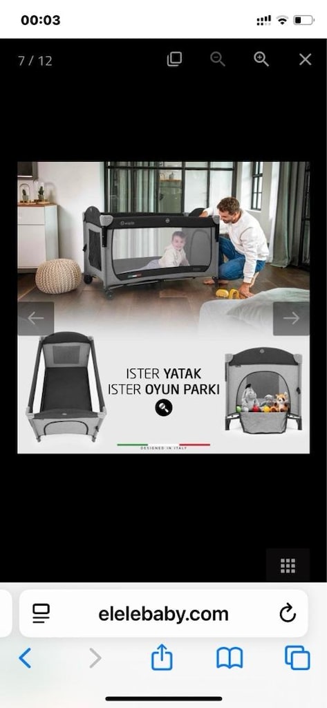 çocuk park yatagı - 2