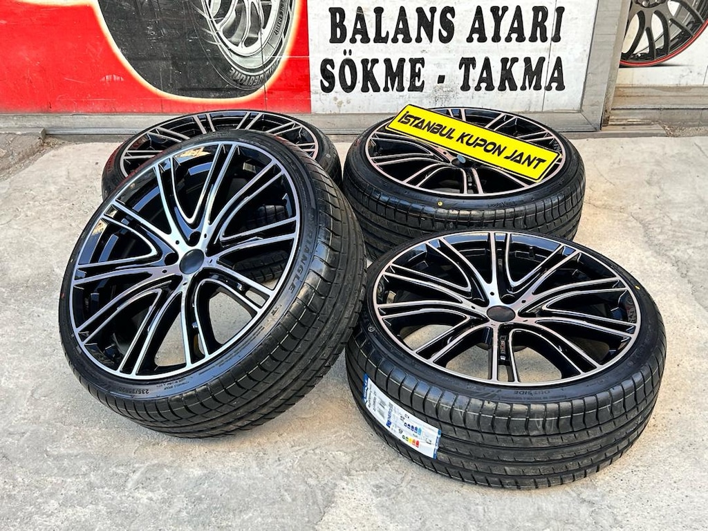 20 İNÇ SIFIR !! JANT LASTİK TAKIMI 5x112 BMW G20 G22 G30 MERCEDES S - 3