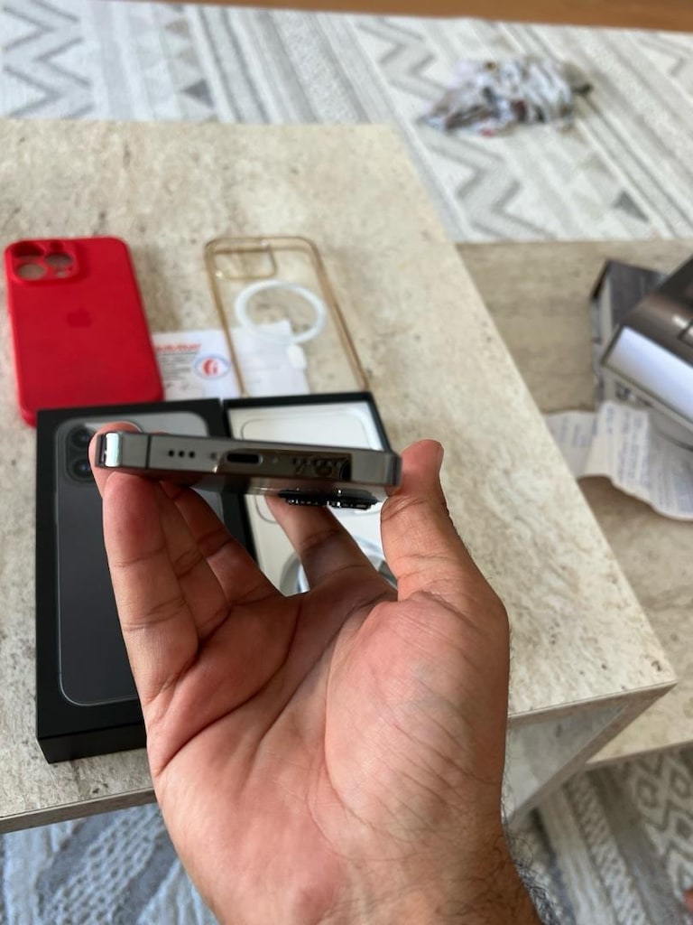 Yurtiçi 13pro 256 gb pil 78 kutu faturalı sıfır gibi - 5
