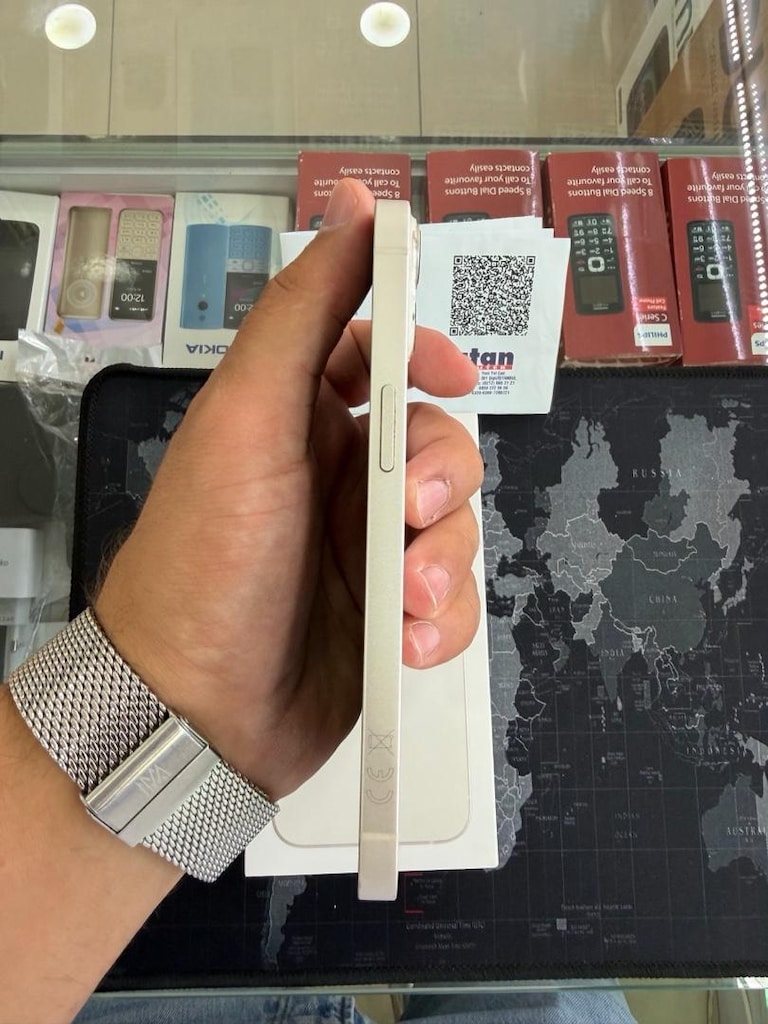 İPHONE 13 128 GB TR BEYAZ CİHAZI 10 AY GARANTİLİ HATASIZ PİL 88 - 6