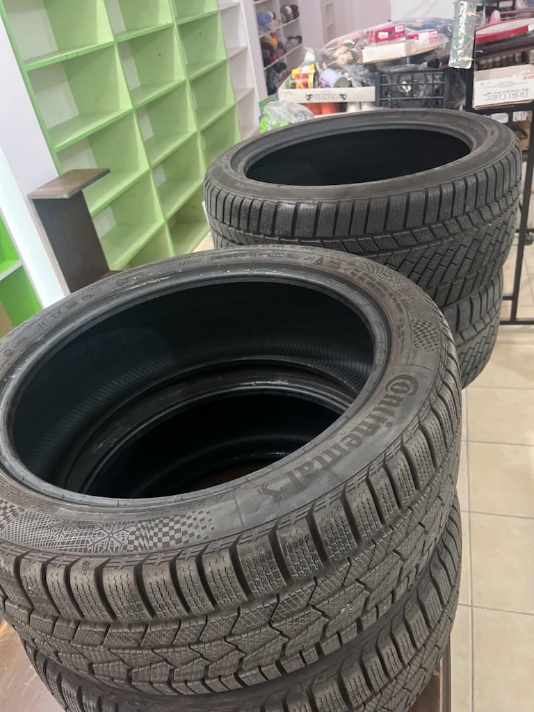 continantal marka kışlık sıfır ayarında işlemsiz 4 adet takım lastik - 4