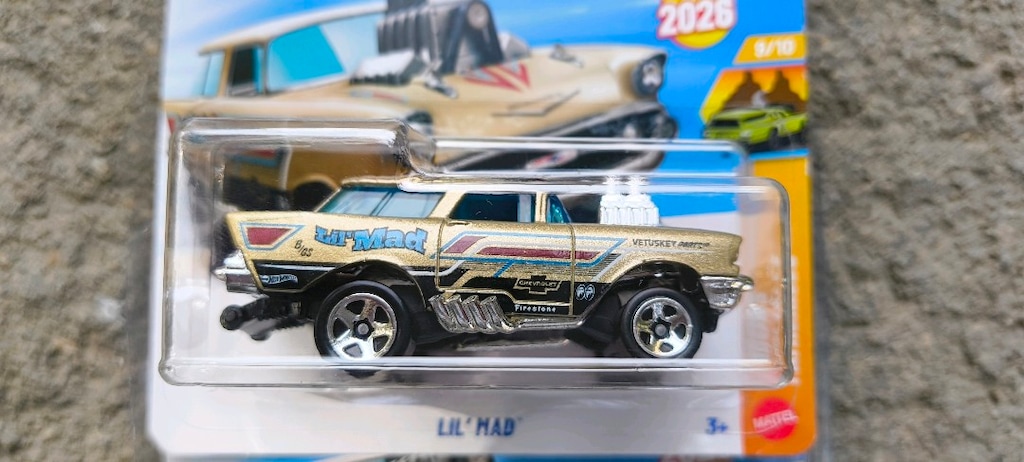 Hot Wheels Lil' Mad Error Baskısız lot (AÇIKLAMAYI OKU) - 3