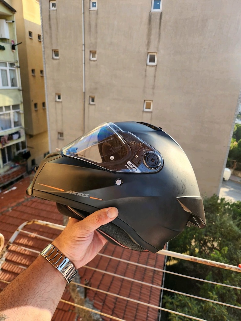 axxis motorsiklet kaskı - 6