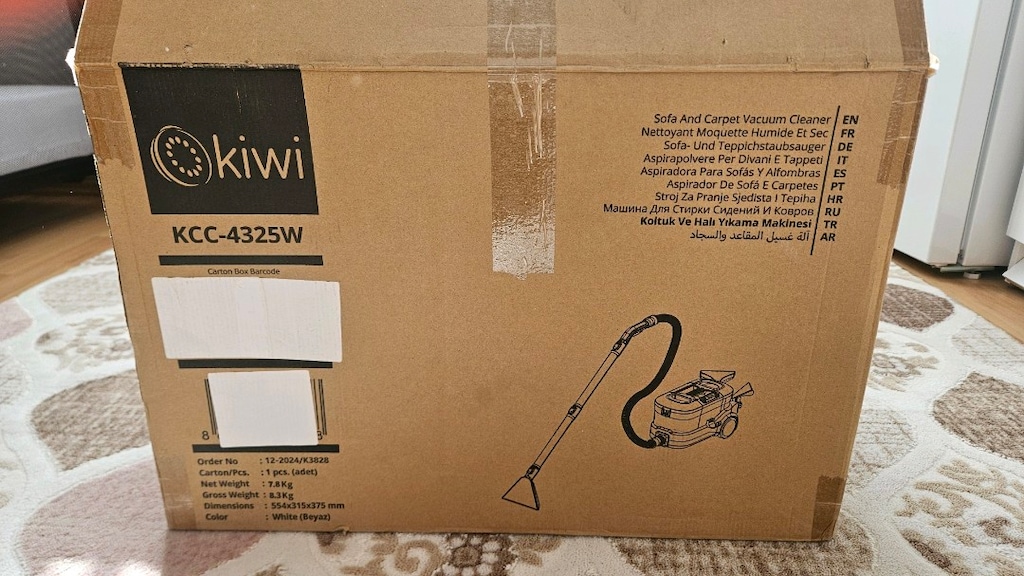 KİWİ KCC-4325W koltuk ve halı yıkama makinesi - 5