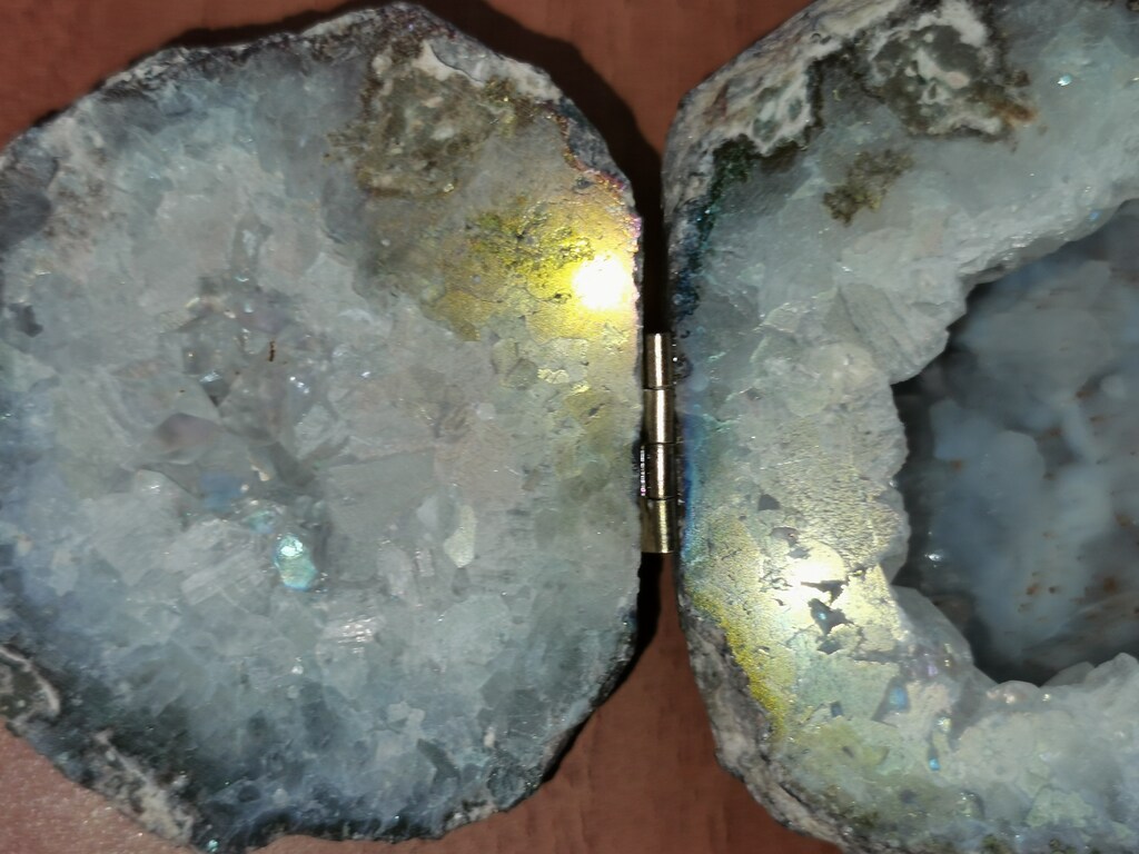 Aura Kalsedon Doğal Taş Kutu - 2