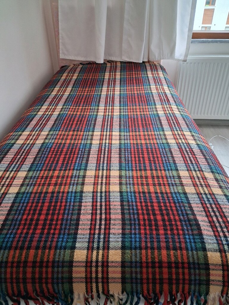 kareli yün bataniye az kullanıldı - 3