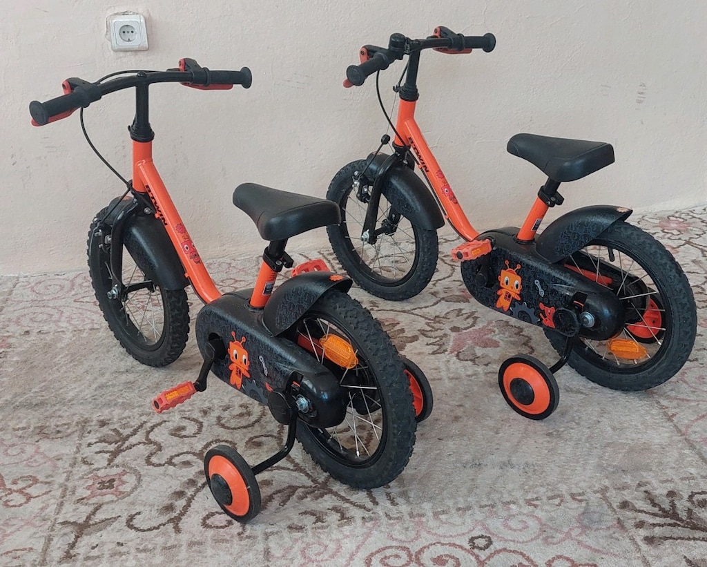 2 ADET 14 JANT BTWIN ÇOCUK BISIKLETI - 3