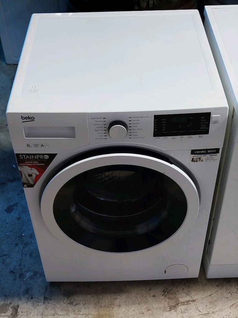 BEKO 8 KG ÇAMAŞIR MAKİNESİ İZMİR İÇİ 3 AY GARANTİMİZ VARDIR - 10