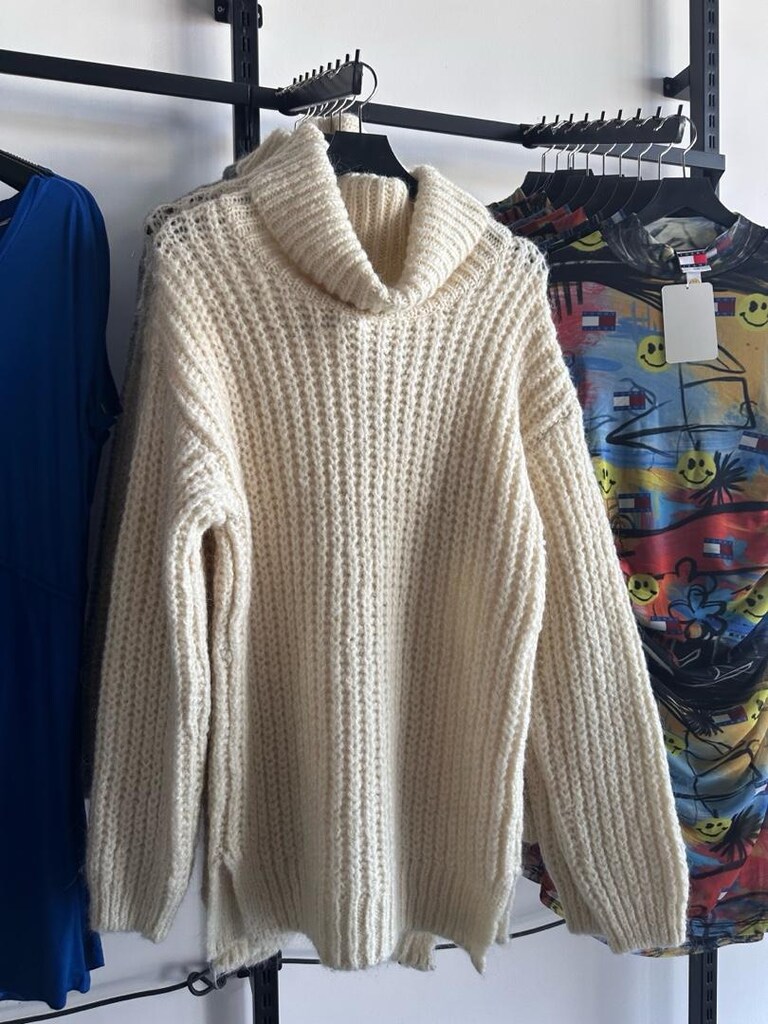 TOPTAN ZARA BERSHKA KAZAK MONT ELBİSE - 14