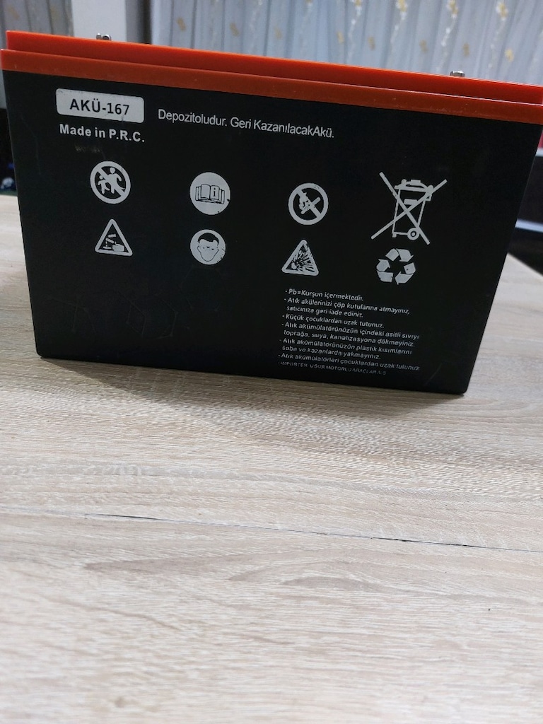 12 volt 38 amper akü elektrikli motosiklet aküsü jel akü grafen bazlı - 4