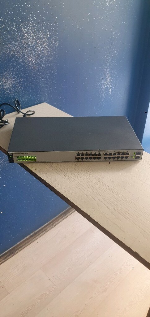 HP1820 24G Switch. YÖNETİLEBİLİR 24 PORT GİGABİT - 3