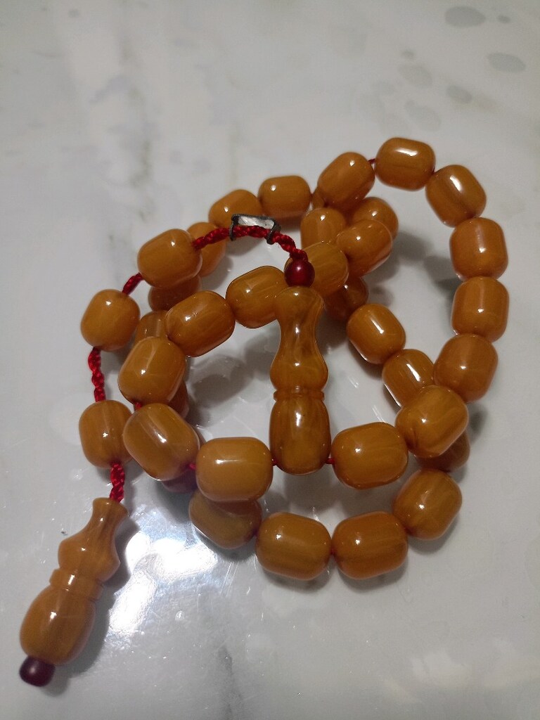 sıkma kehribar tesbih son fiyat 350 - 3