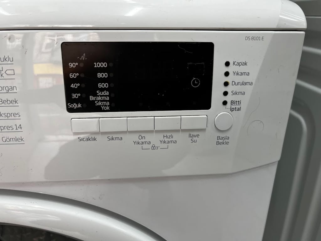 BEKO D5 8101 E 8 KG ÇAMAŞIR MAKİNESİ A+++ 3 AY GARANTİ - 4