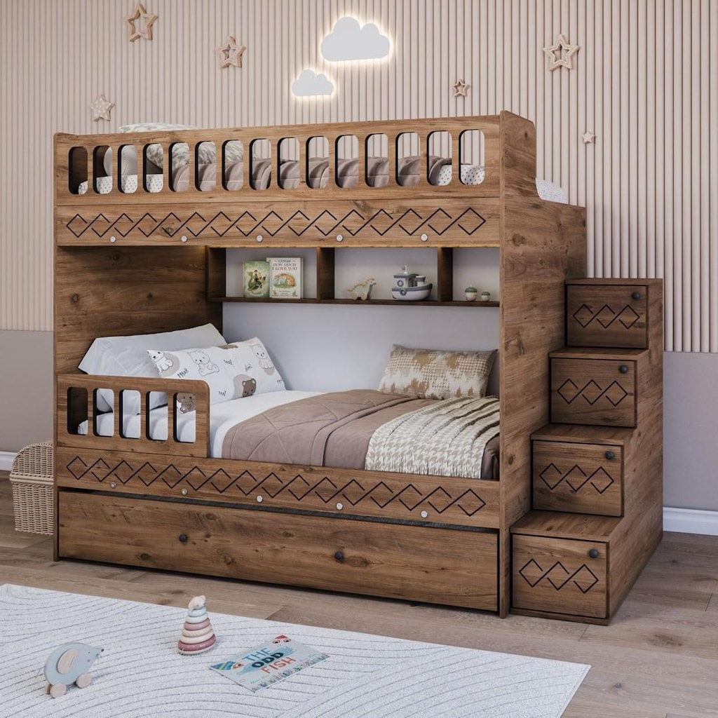 Ranza Yavrulu Komple Mdf Çelik desteklidir - 3